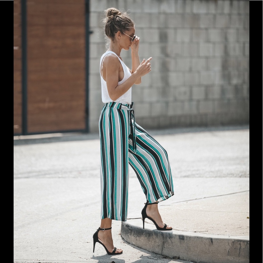 Top Performer Striped Pants